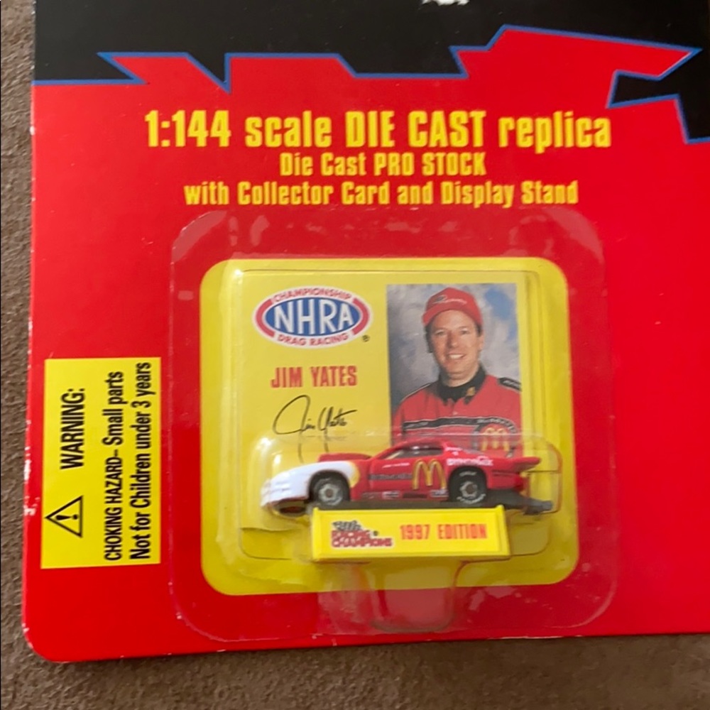 NIP NHRA 1997 racing champion Jim Yates